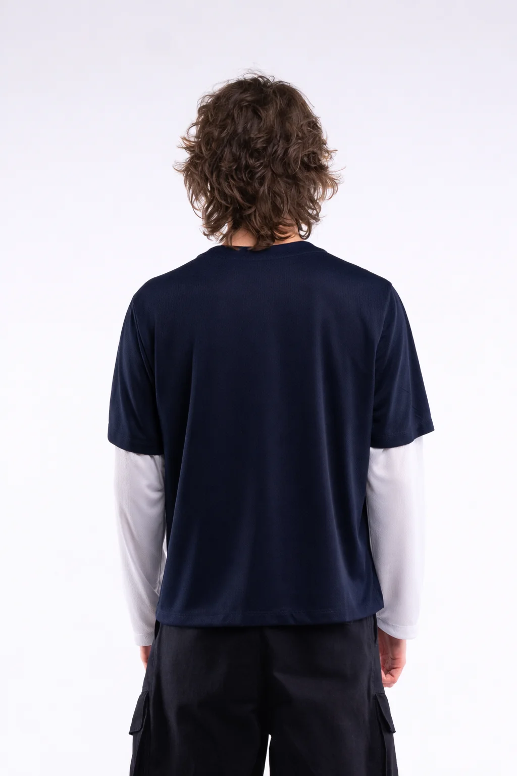Baseball Jersey Longsleeve Navy - Image 4