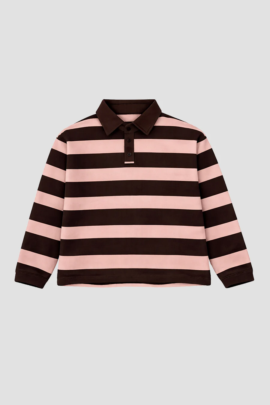 Campus Rugby Polo Moka/baby pink