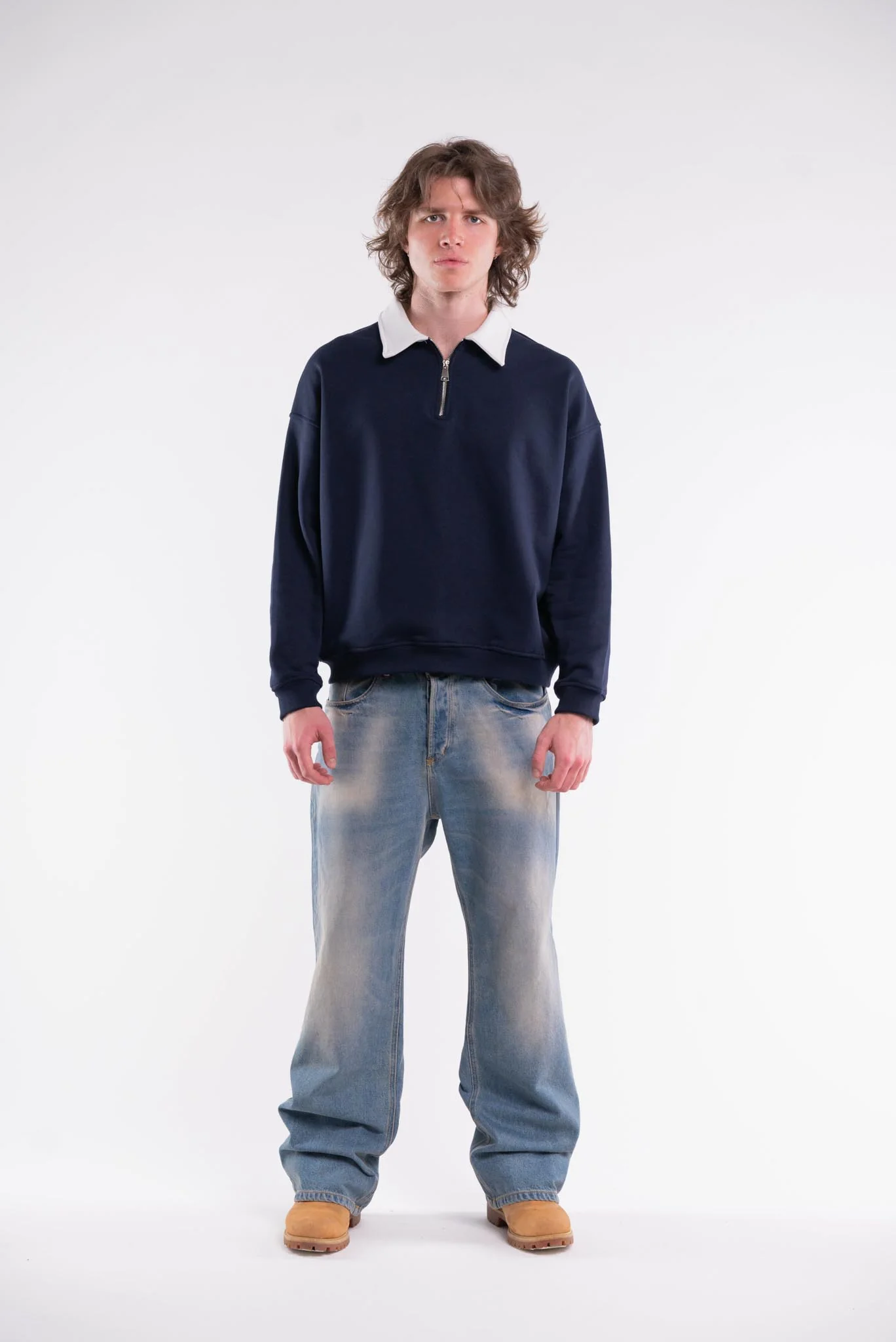 Zip Collar Sweat - Image 7