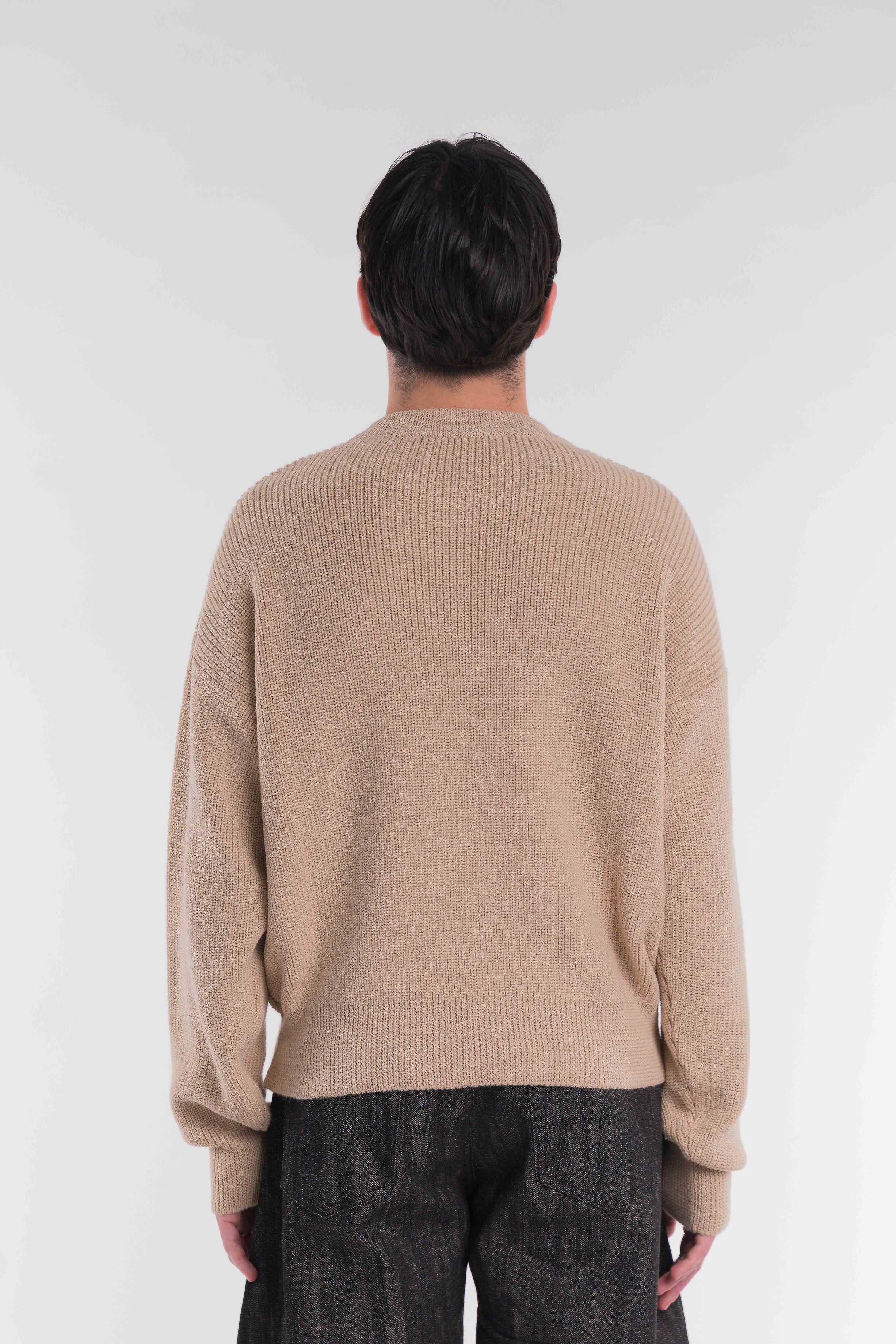 Core Merino Knit - Made in Carpi - Sand - Image 7