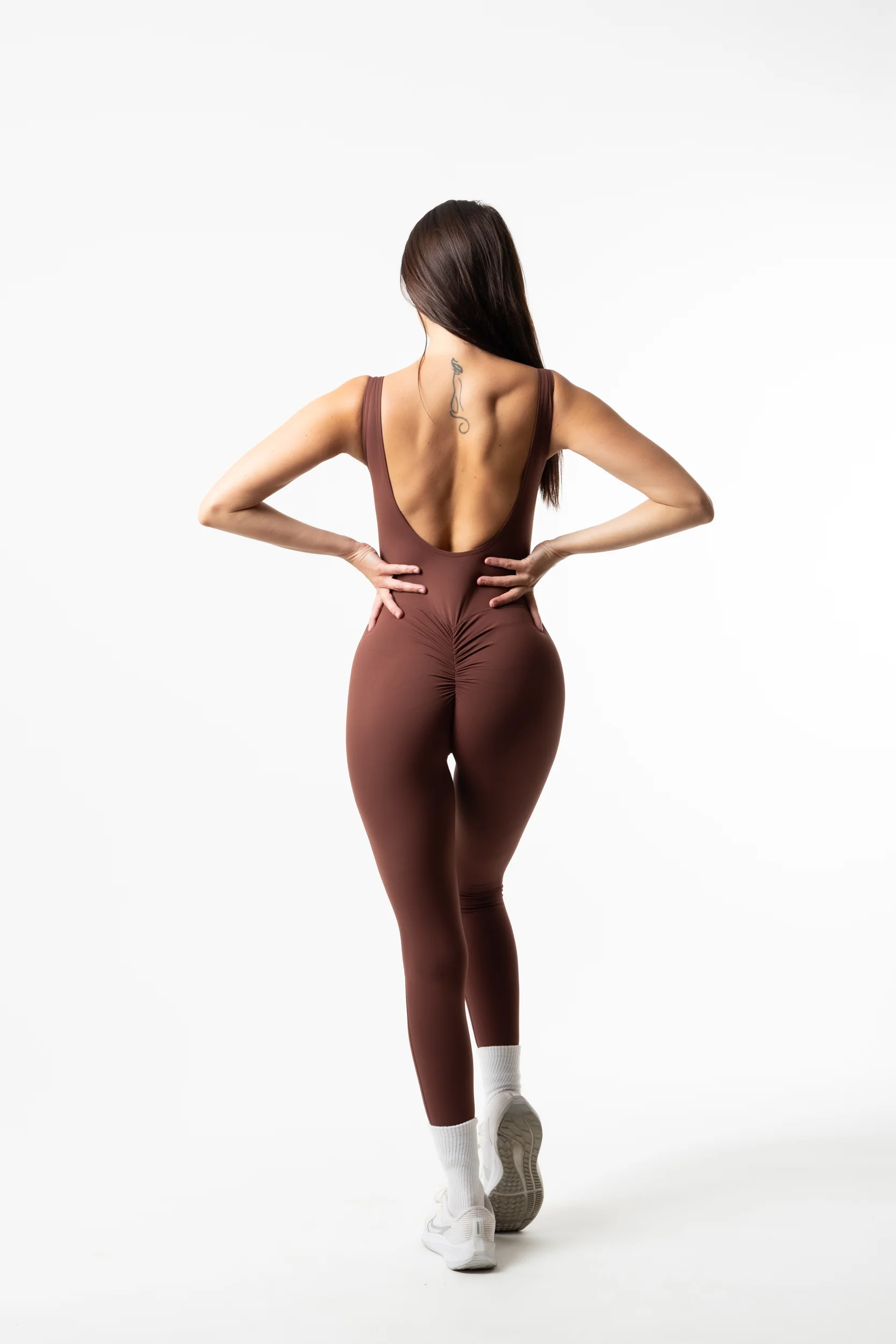 Jumpsuit  Seamless Brown - Image 3