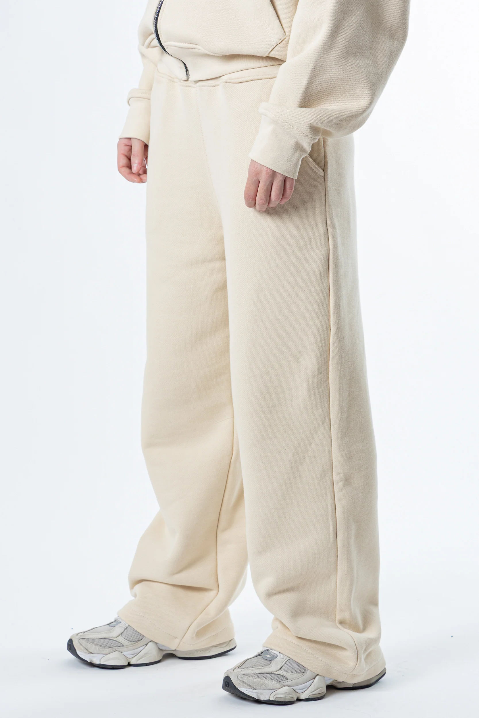 Sweatpants Baggy Fit Blanks 500GSM Sand - Image 2
