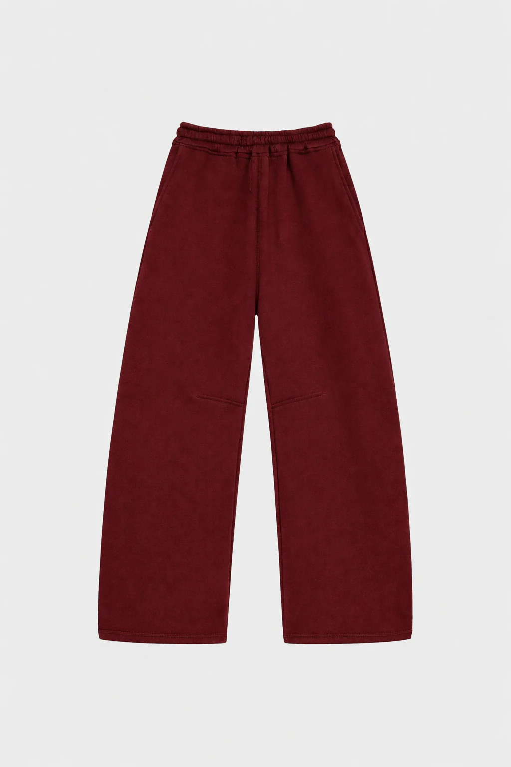 Sweatpants Wide Fit Blanks 330GSM Merlot